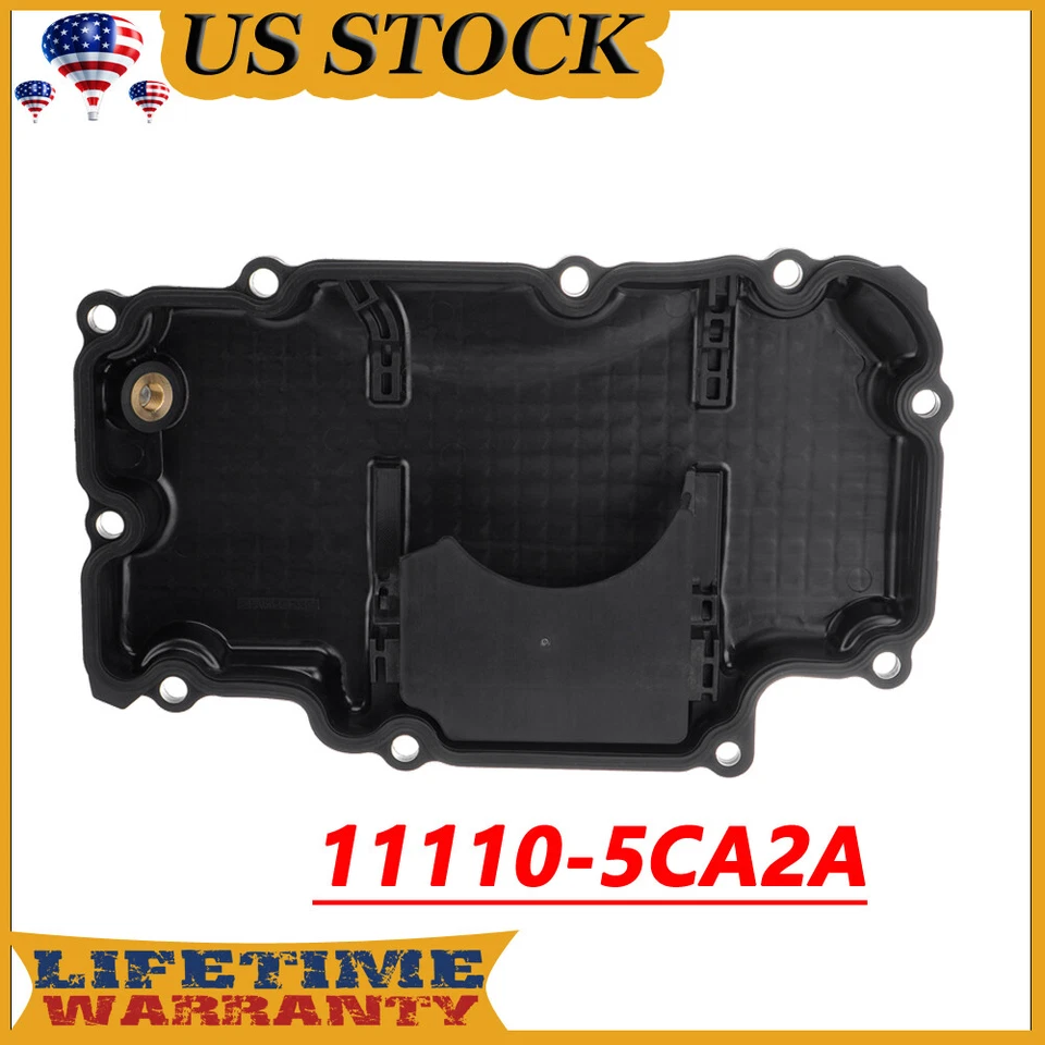 Panela de óleo 11110-5CA2A para Nissan Infiniti Q50 V37 2016-2022 Q60 CV37 17-21 RWD - Imagem 1 de 4