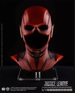 DC Justice League The Flash Full Size Helmet Mask Fancy Dress & Cosplay Gift - Picture 1 of 11