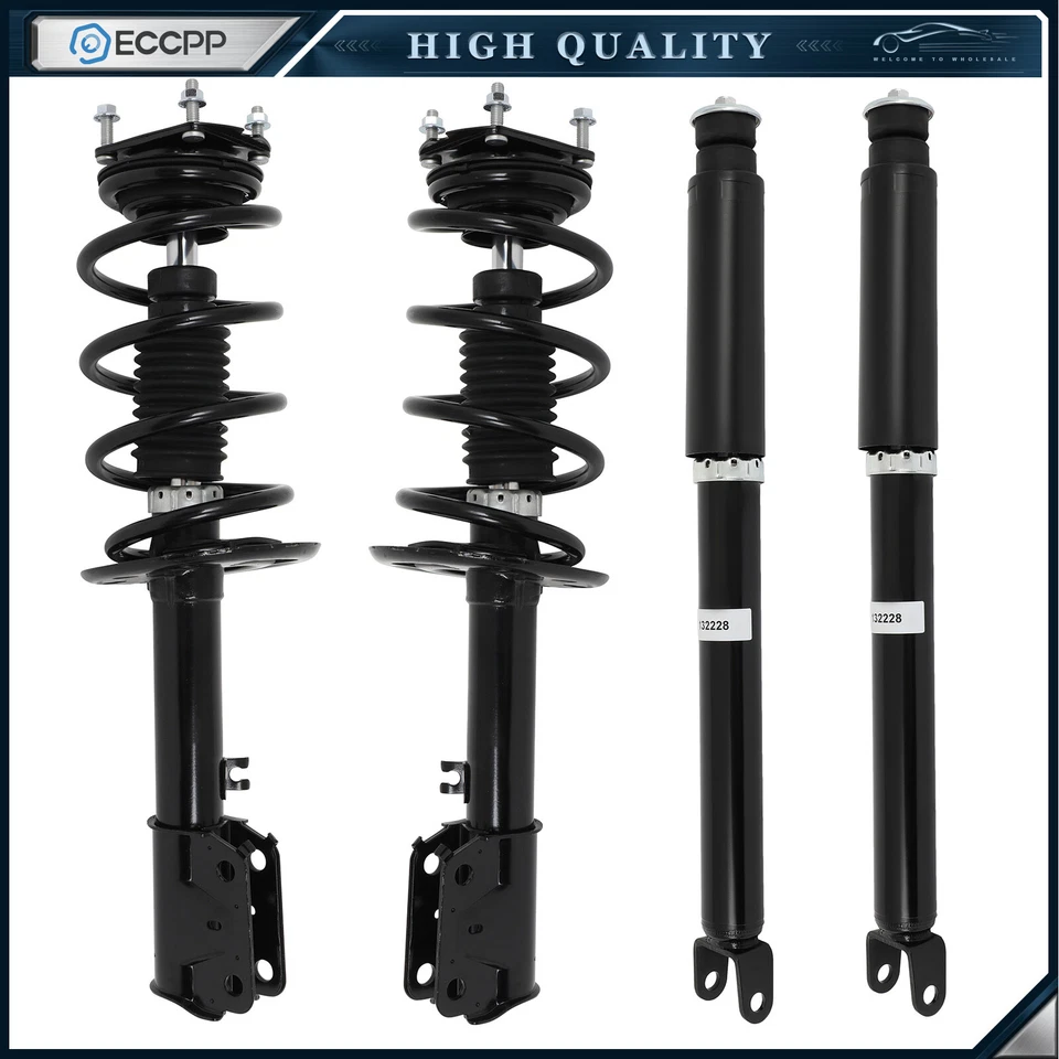For 2011-2012 Ford Explorer Front Complete Struts Coil Springs & Rear Shocks - Изображение 1 из 4