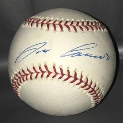JOSE CANSECO SIGNED BASEBALL AUTO AUTOGRAPH MAJOR LEAGUE BALL PSA/DNA A'S - Image 1 of 3