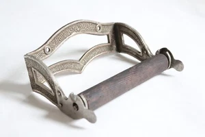antique toilet paper holder | deco vtg victorian toilet bath old tp dispenser - Picture 1 of 7