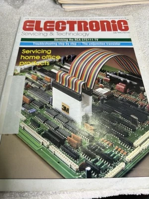 Electronic Servicing & Technology July 1990 Servicing Home Office Products - Image 1 of 4