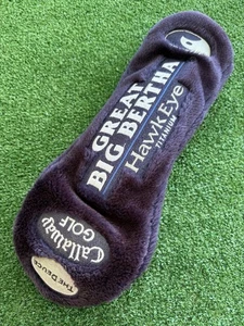 Callaway Great Big Bertha Hawk Eye The Deuce Fairway Wood Headcover GOOD Cond. - Picture 1 of 5