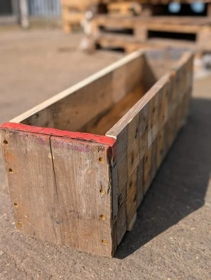 Rustic Planter Trough - Home - Garden  - Patio  Decor  - Image 1 of 4