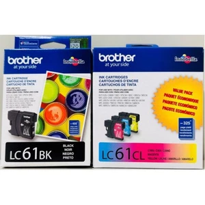 CARTUCCIA INCHIOSTRO BROTHER LC61C - CIANO - FINO A 325 PAGINE PER CARTUCCIA @ COPERTURA 5% - Foto 1 di 1