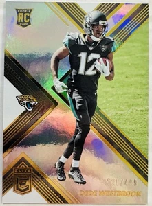 Donruss Elite #182 2017 Dede Westbrook #/499 Rookie RC - Imagen 1 de 2