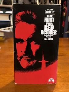 Hunt For Red October VHS Movie Sean Connery Alec Baldwin 1990 - Bild 1 von 5