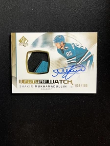 24-25 UD SP Autentico Futuro Orologio Patch Auto 122 Shakir Mukhamadullin/100 - Foto 1 di 2