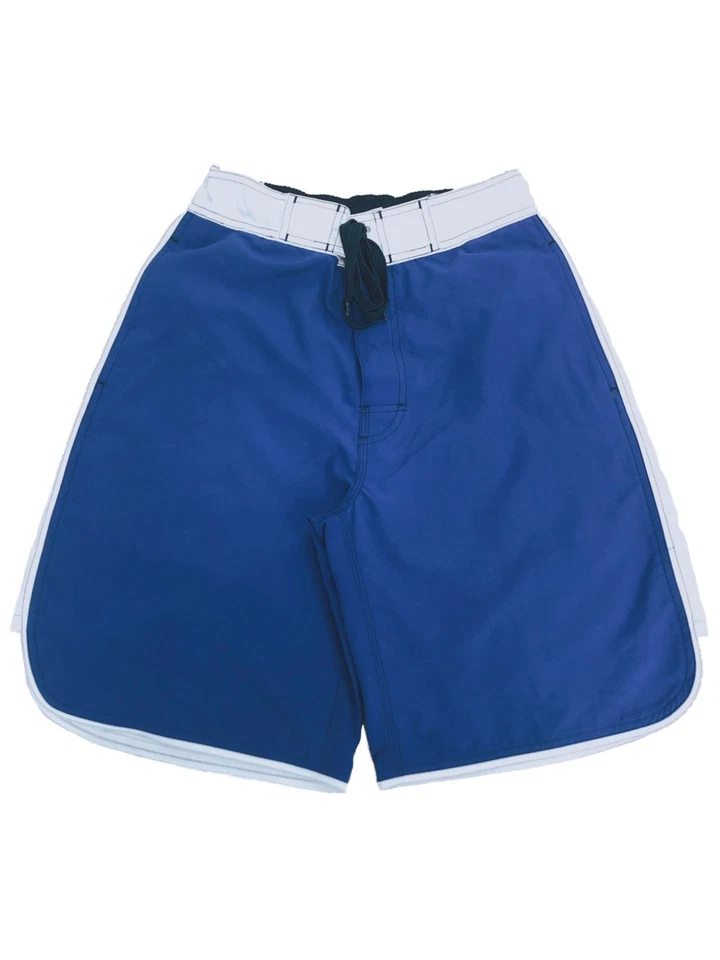 Bermuda masculina Arizona azul branca natação surf prancha baús pequena P - Imagem 1 de 1