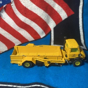 Rare Siku 361 Unimog Hubwagen DBP Yellow German Diecast Truck Used No Box - Picture 1 of 18