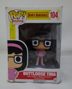 FUNKO POP - ANIMATION - BOB'S BURGERS - #104-BUTTLOOSE TINA New but Damaged Box - Picture 1 of 13