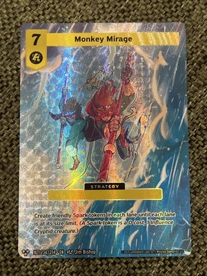 Monkey Mirage Alt Art Metazoo 2025 Base Set MZ1 234/214 Alternate Art 3 Star - Image 1 of 2