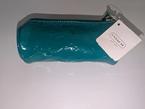 Coach NY 3 Branded Golf Ball Set - Teal Carrying Case. New w/tags. See Desc. - Picture 1 of 5