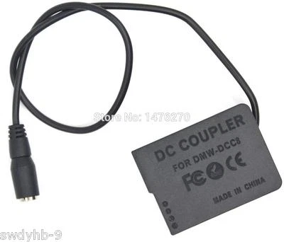 DCC8 Full Decoded DMW-BLC12 Dummy Battery For Panasonic G90 G91 G95 G99 G6 FZ300 - Image 1 of 4