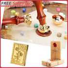 Special-shaped Fire Paint Head Retro 3D Relief Stamps Head for Wedding Card (A)