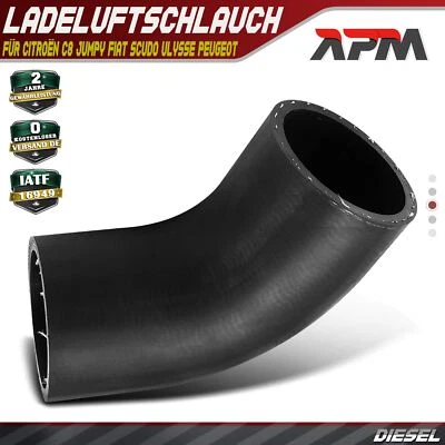 Ladeluftschlauch für Citroën C8 Jumpy Fiat Scudo Ulysse Peugeot 806 Expert 2.0L - Bild 1 von 4