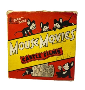 Castle Films 16mm Mouse Movies #401 Jail Birds Movie - Picture 1 of 3