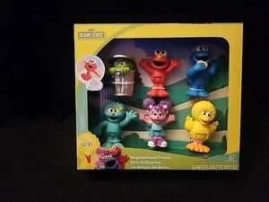 Sesamstraße Nachbarschaft Freunde 3" Spielzeug Figur Set BRANDNEU - Bild 1 von 6