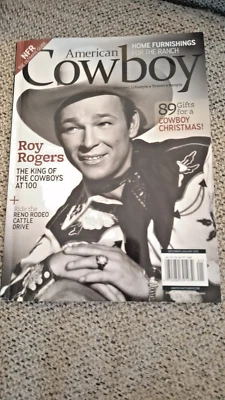 ROY ROGERS King Of Cowboys AMERICAN COWBOY Dec Jan 2012 LYLE LOVETT Rodeo Finals - Image 1 of 4