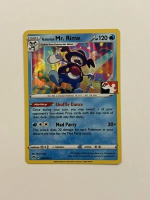 Galarian Mr Rime 036/189 Line Holo Pokemon Prize Pack Series 1 & 2 FAST SHIP - Image 1 of 2