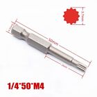 High Precision 50Mm 12 Point Torx Screwdriver Bit With Magnetic Option