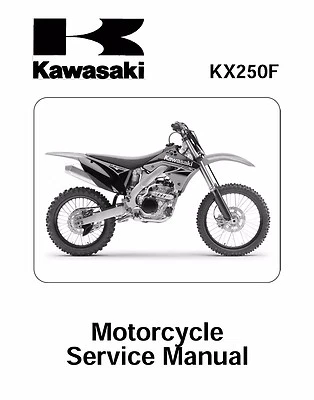 Manual de servicio Kawasaki 2010 KX250F (KX250XAF) Foto 1 de 4