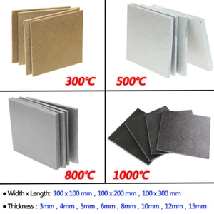 Mold Heat Shield Sheet Temperature Insulation Board Plate 300℃ 500℃ 800℃ 1000℃ - Picture 1 of 9