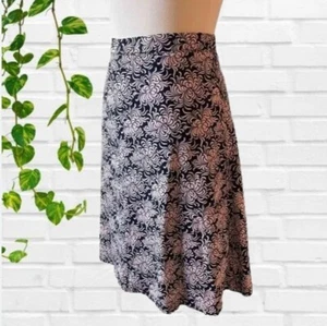 Falda GAP Melocotón y Algodón Negro Floral Línea A Mujer Talla 1 - Imagen 1 de 16