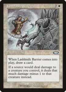 LASHKNIFE BARRIERE X 4 E/X+ PLANESHIFT MAGIC THE GATHERING - Bild 1 von 1