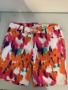 NWT Arizona Jeans Girl’s Bermuda Shorts Sz 16 Plus Multi Retail: $28 (MW-669) - Picture 1 of 5