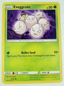 Pokémon Exeggcute Trading Card 8/181 - Picture 1 of 6