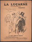 1909 La lucarne Rarissime journal lyonnais Beaux arts Rodin Lyon satire