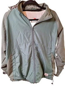 Mens New Balance Performance Windblocker Jacket NB Heat Green size M - Picture 1 of 8