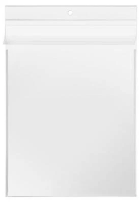 PS-HANDELSHAUS 50x A6 Sichttasche Aufhängehülle Sichthülle mit Klappe & Lochung glasklar 145my