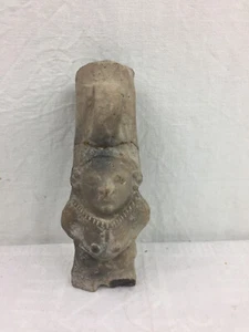 Weibliche-Figur aus der Tumaco-La Tolita-Kultur Kolumbien-Ecuador antik Gefäß - Bild 1 von 22