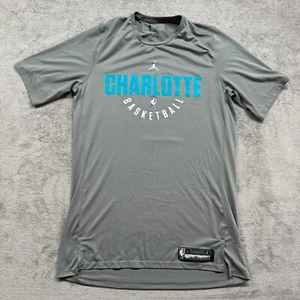 Air Jordan Charlotte Hornets Shirt Damen Large Tall Dri-Fit Basketball Sport - Bild 1 von 6