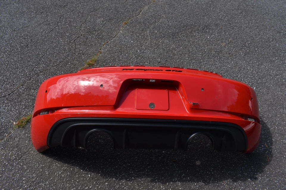 PORSCHE 718 CAYMAN GTS 2017-2019 REAR BUMPER 982 807 421 A OEM Foto 1 de 4