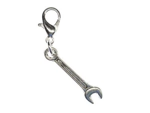 Schraubenschlüssel Charm Anhänger Miniblings Charms Maulschlüssel Werkzeug - Bild 1 von 3