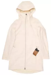 THE NORTH FACE 289731 Raschel Parka Length With Hood, Gardenia White Heather, M - Picture 1 of 2