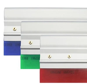 Aluminium Rakel Griff Set mit 70x90x70 Triple Duro Rakel (grün) - Bild 1 von 3