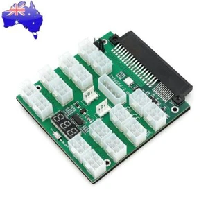 ATX 16x 6Pin 18+12Pin Power Supply Server Breakout Board for Dell PSU BTC Mining - Afbeelding 1 van 12