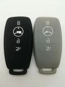 2pcs Key Cover for 2017-2021 Mercedes-Benz E200 E260 E300 E400 E63 S450 S63 S560 - Picture 1 of 5