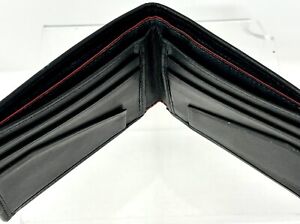 TUMI - Alpha Double Billfold Wallet Men Ballistic Nylon Leather Trim RFID Block