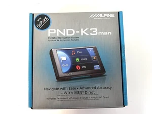 Sistema de Navegación Portátil Directa Alpine Electronics PND-K3 MSN GPS NUEVO - Imagen 1 de 12
