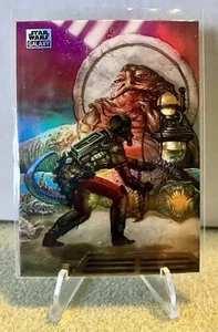 2024 Topps Chrome Star Wars Galaxy #39 Knights of the New Republic Refractor - Bild 1 von 2