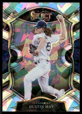 2021 Select Cracked Ice #25 Dustin May /25 - BB - Image 1 of 2