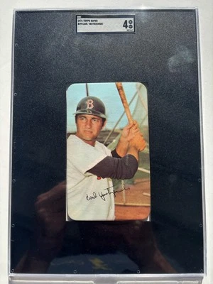 1971 Carl Yastrzemski HOF Topps Super SGC - Image 1 of 2