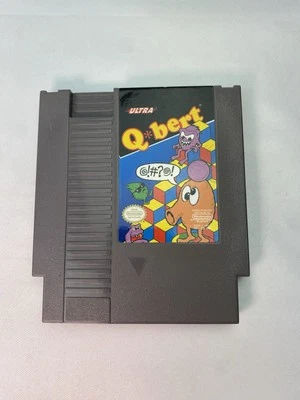 Qbert Nintendo Entertainment System 1989 Cartridge Only Tested - Image 1 of 4