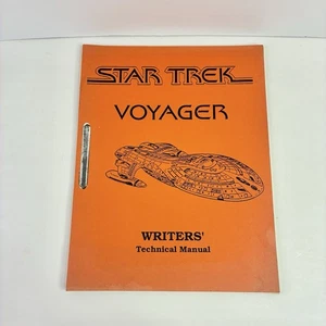 Star Trek Voyager Writers Manual Técnico Guía Técnica V1.0 Primera Edición *LEER* - Imagen 1 de 16