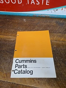 Parti Catalogo Cummins Motore Diesel NT-5 1/2 Alesaggio 855 Serie From 11/1970 - Picture 1 of 5